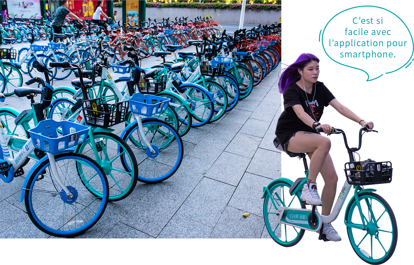 C’est si facile avec l’application pour smartphone.