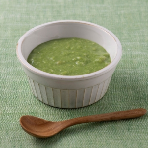 ＜離乳食＞ほうれん草と豆乳のパンがゆ