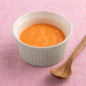 ＜離乳食＞人参のミルクがゆ