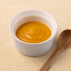 ＜離乳食＞かぼちゃとリンゴのピュレ