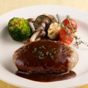 あらびきハンバーグ