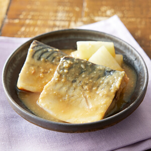 即席さばの味噌煮