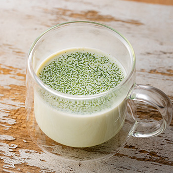 緑茶ミルク