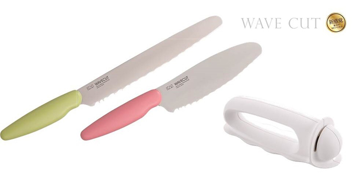 貝印オリジナル形状のマルチナイフ「WAVECUT」と「波刃が研げるシャープナー」 2016年2月18日より新発売 | 新着情報 | 貝印株式会社