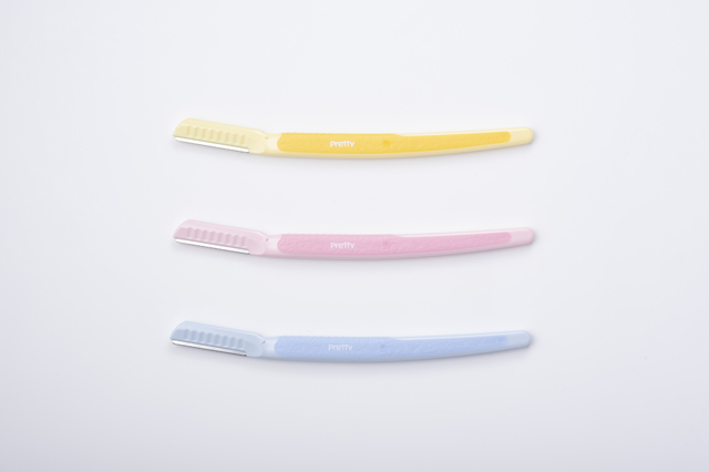 敏感肌用 使い捨てカミソリ「プリティー 敏感肌用フェイスL」