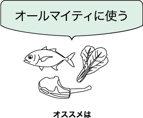 オールマイティに使う