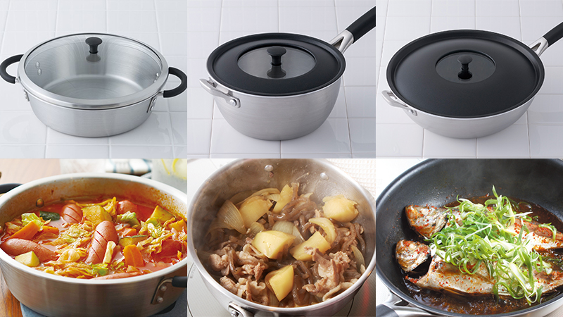 綺麗超美品 IH対応 INKOR インコア 鍋 大フライパン ダッチオーブン@ 