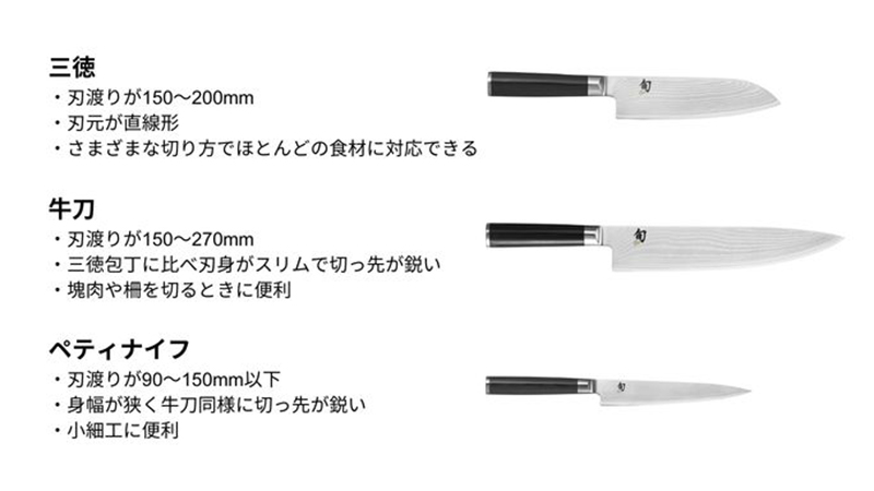 ペティナイフと包丁の違いとは？メリットやおすすめの選び方を紹介  