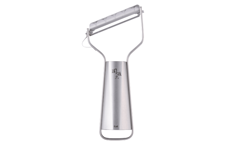 All-Stainless Steel Angled Peeler, Kiwamiba