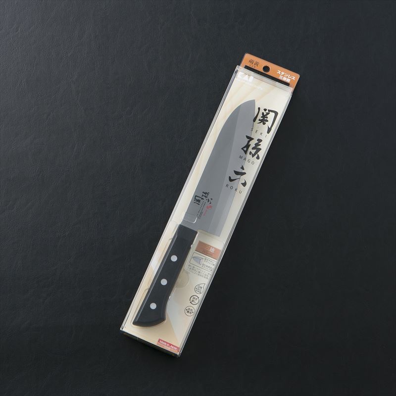 関孫六 萌黄 三徳165mm5