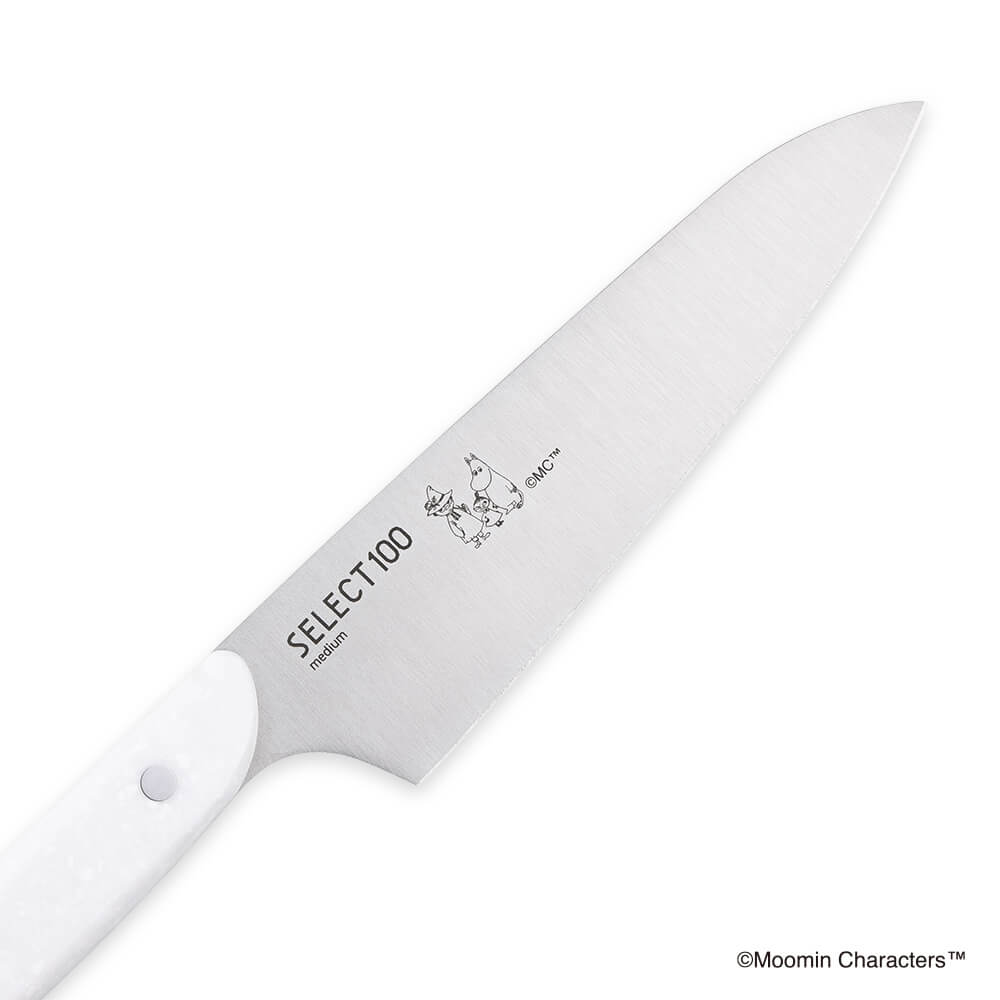 ムーミン×SELECT100 キッチンナイフ ミディアム 145mm | 貝印