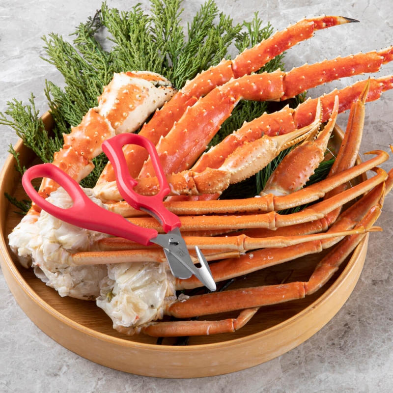 数量限定 貝印の本たらばがに 本ずわいがに 食べ比べ 1 600g 各800g カニハサミセット 貝印公式オンラインストア