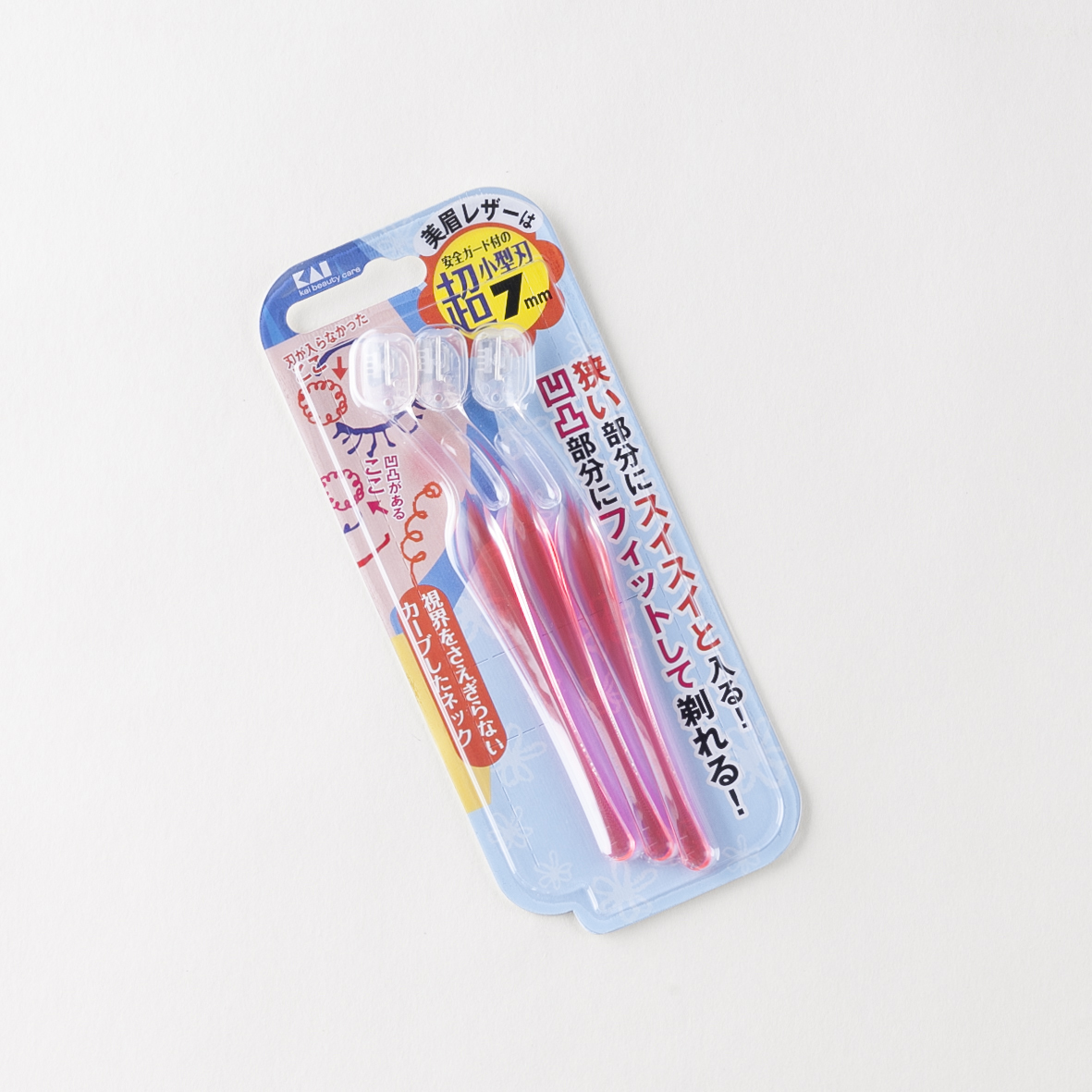 プチアイブローレザーL 3本入り | 貝印公式オンラインストア