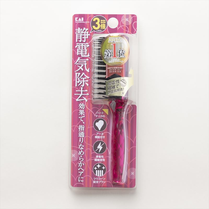 ★まとめ買★　貝印（株）　天然毛ロールブラシ　（紗髪）　Ｌ　ＫＱ１５４２（１本入）　×６０個