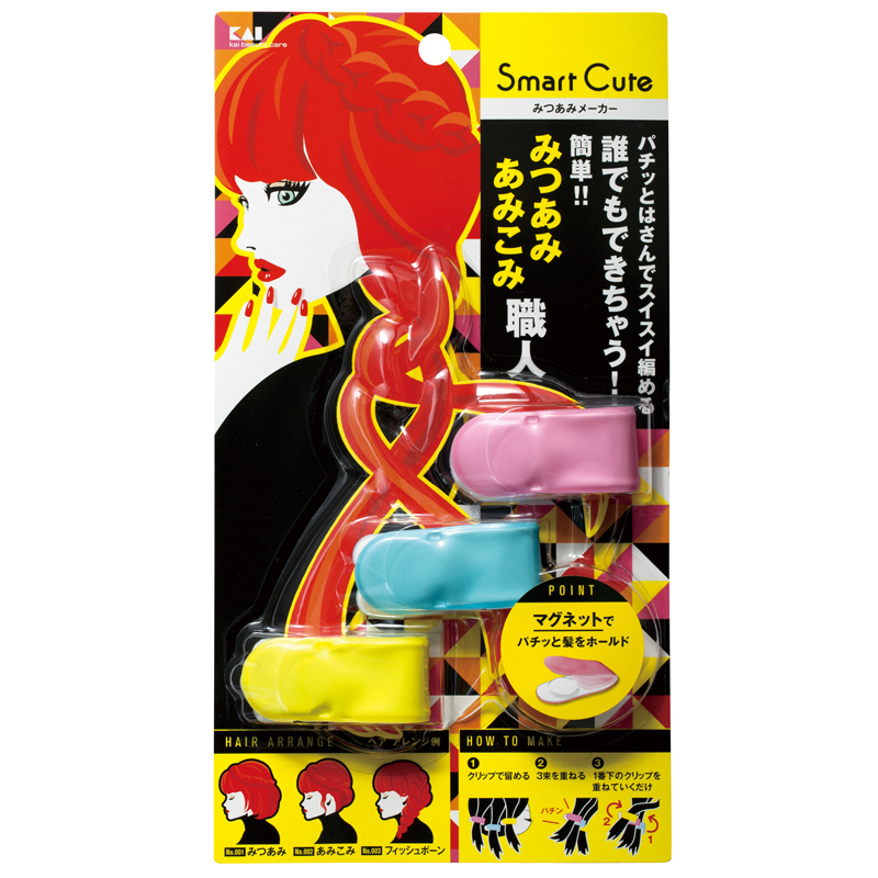 Smart Cute みつあみメーカー 貝印公式オンラインストア Smart Cute みつあみメーカー 貝印公式オンラインストア