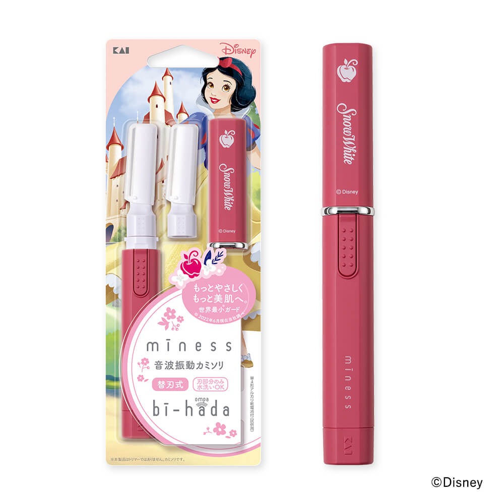 数量限定】miness bi-hada ompa L ホルダー替刃2個付 ディズニー