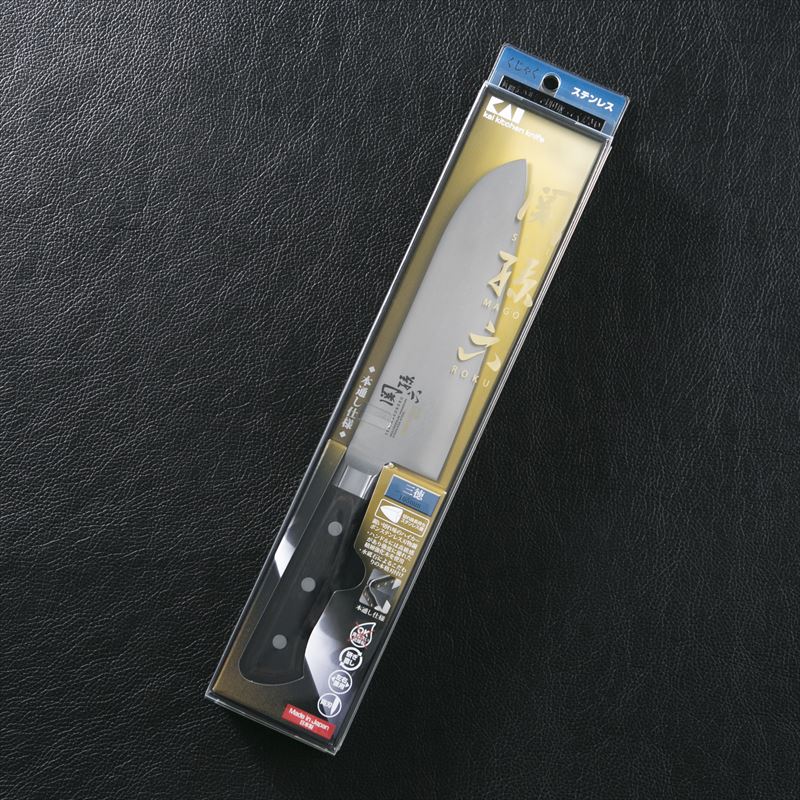 関孫六 くじゃく 三徳 165mm5