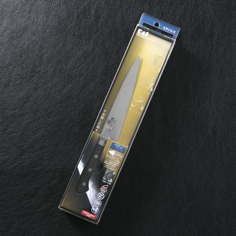 関孫六 くじゃく ペティナイフ 150mm5