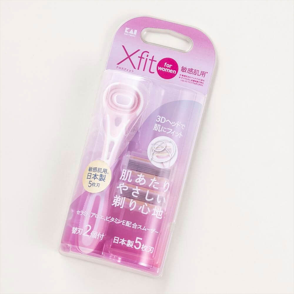 Xfit クロスフィット For Women Xf5 2bl2 敏感肌用 替刃２個付 貝印公式オンラインストア