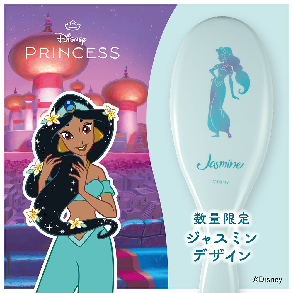 数量限定】ポリヘアブラシL ディズニープリンセス（ラプンツェル