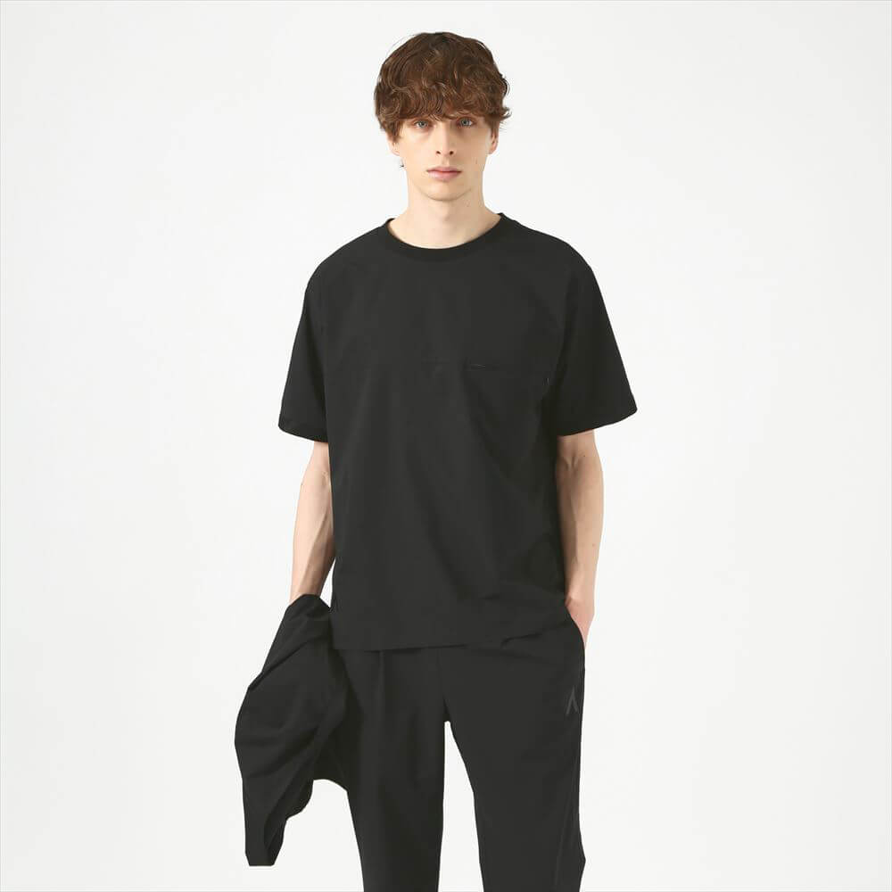 【数量限定】5351POUR LES HOMMES×AUGER ワンマイルウェア「纏叉」 パッカブルTシャツ［Mサイズ］