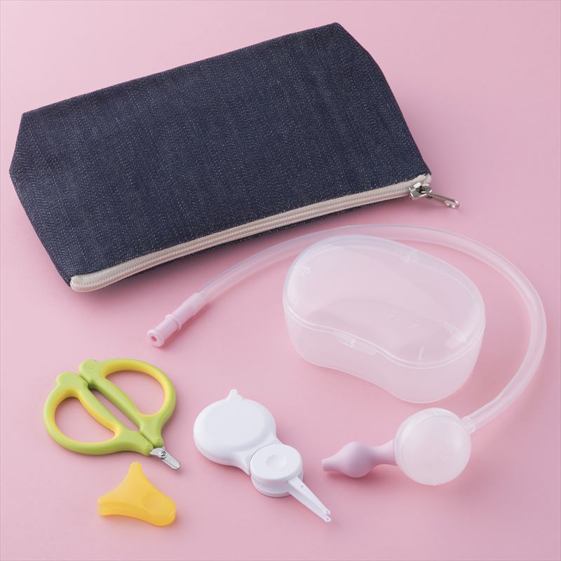 新生児ギフトセットb 爪切りハサミ ピンセット 鼻吸い器 ポーチ 貝印公式オンラインストア 新生児ギフトセットb 爪切りハサミ ピンセット 鼻吸い器 ポーチ 貝印公式オンラインストア