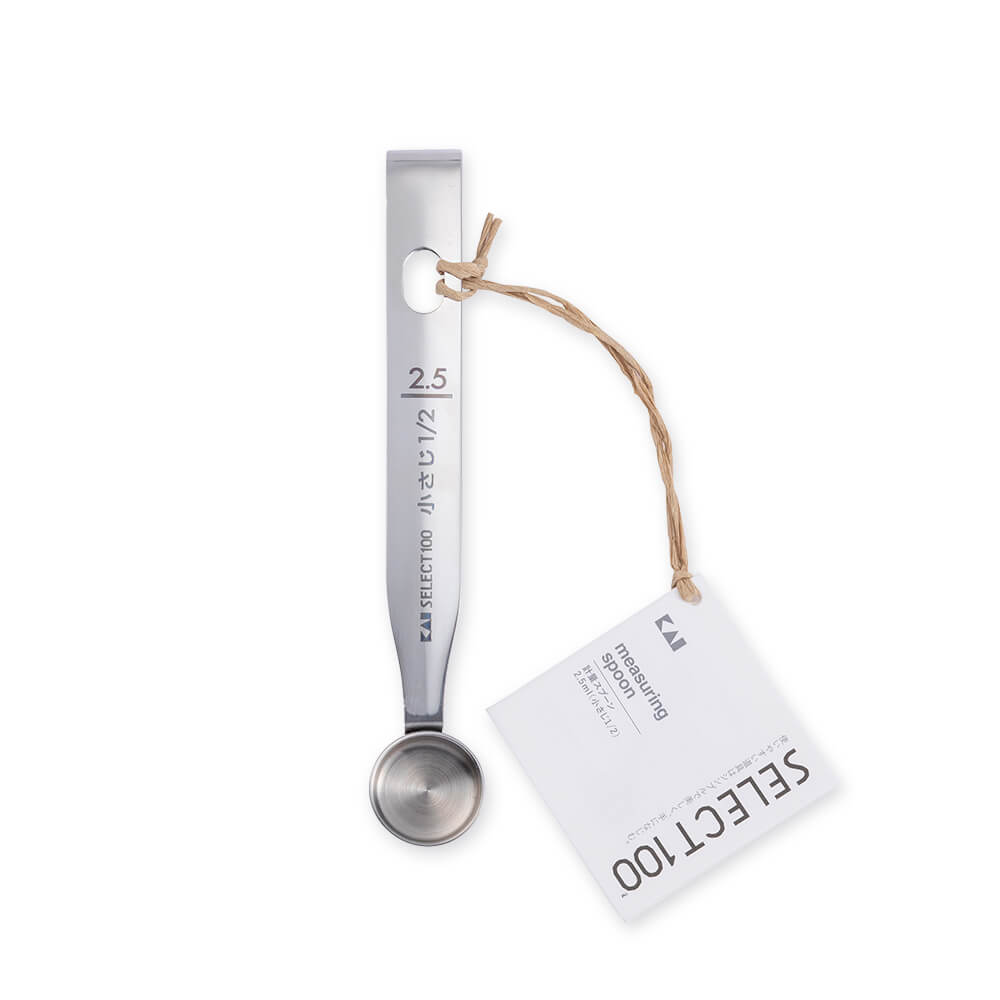 正規品販売！ 貝印 セレクト100 DH3123 計量スプーン 小さじ1 2 2.5ml メール便 discoversvg.com