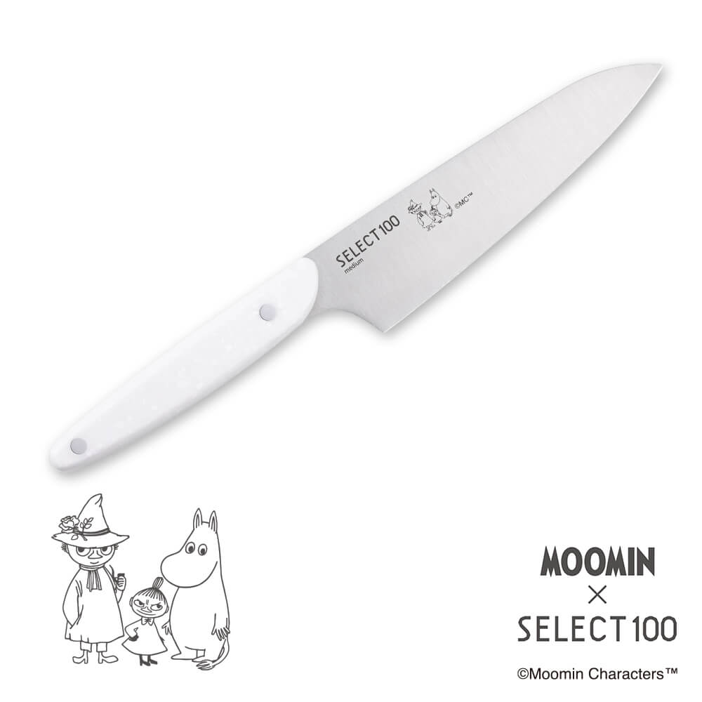 ムーミン×SELECT100 キッチンナイフ ショート 120mm | 貝印公式