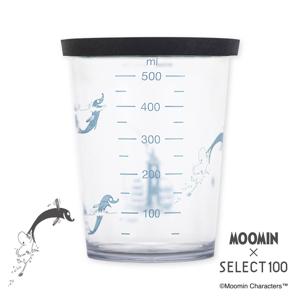 ムーミン×SELECT100 フタ付き計量カップ 500ml | 貝印公式