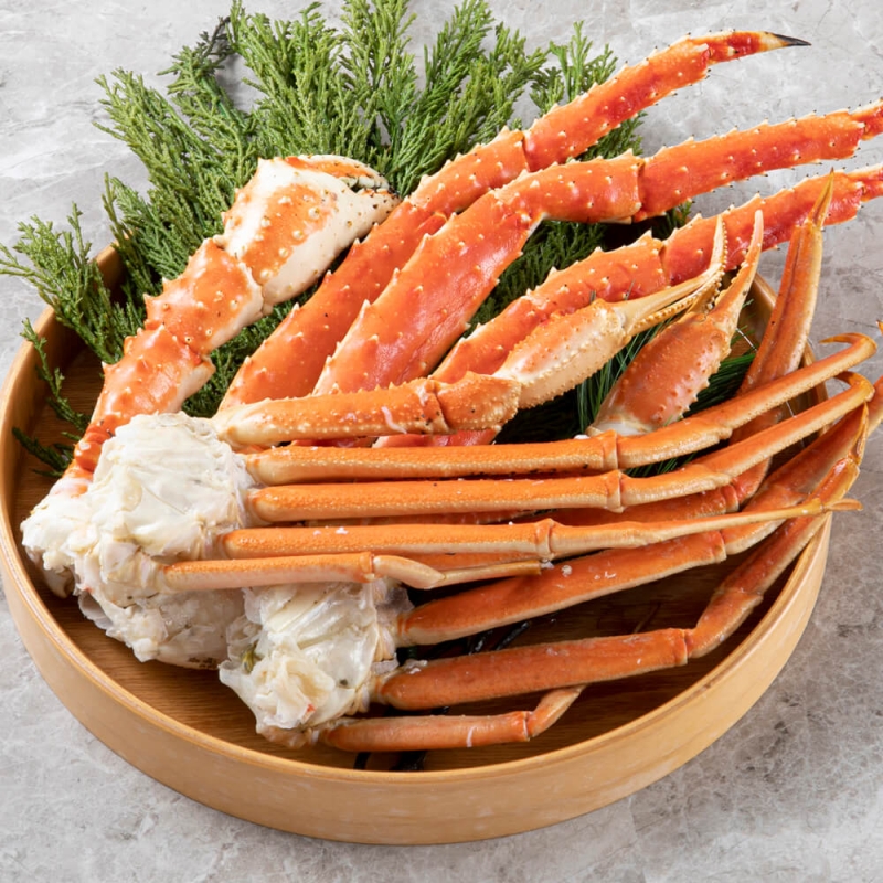 貝印の本たらばがに 本ずわいがに 食べ比べ 1600g 各800g カニハサミセット 貝印公式オンラインストア