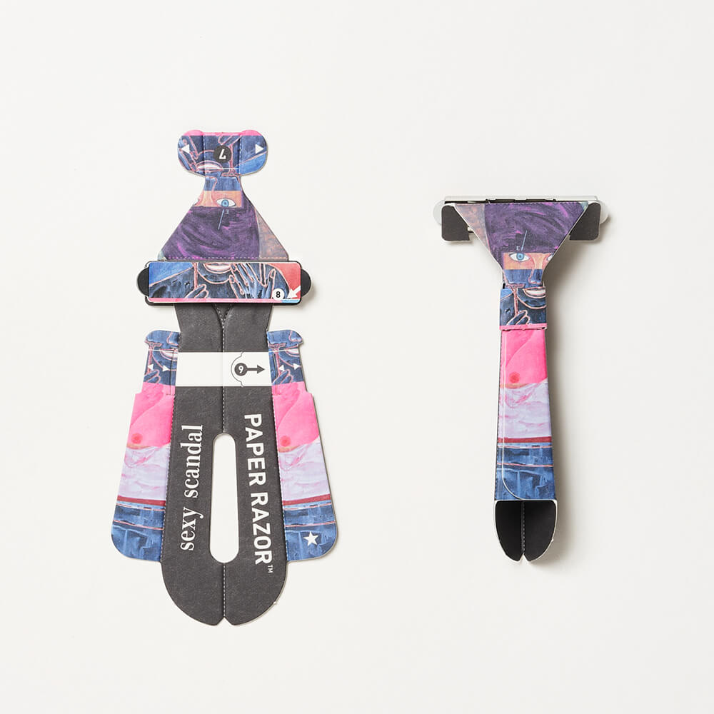 PAPER RAZOR × 横尾忠則 4本セット - メルカリ