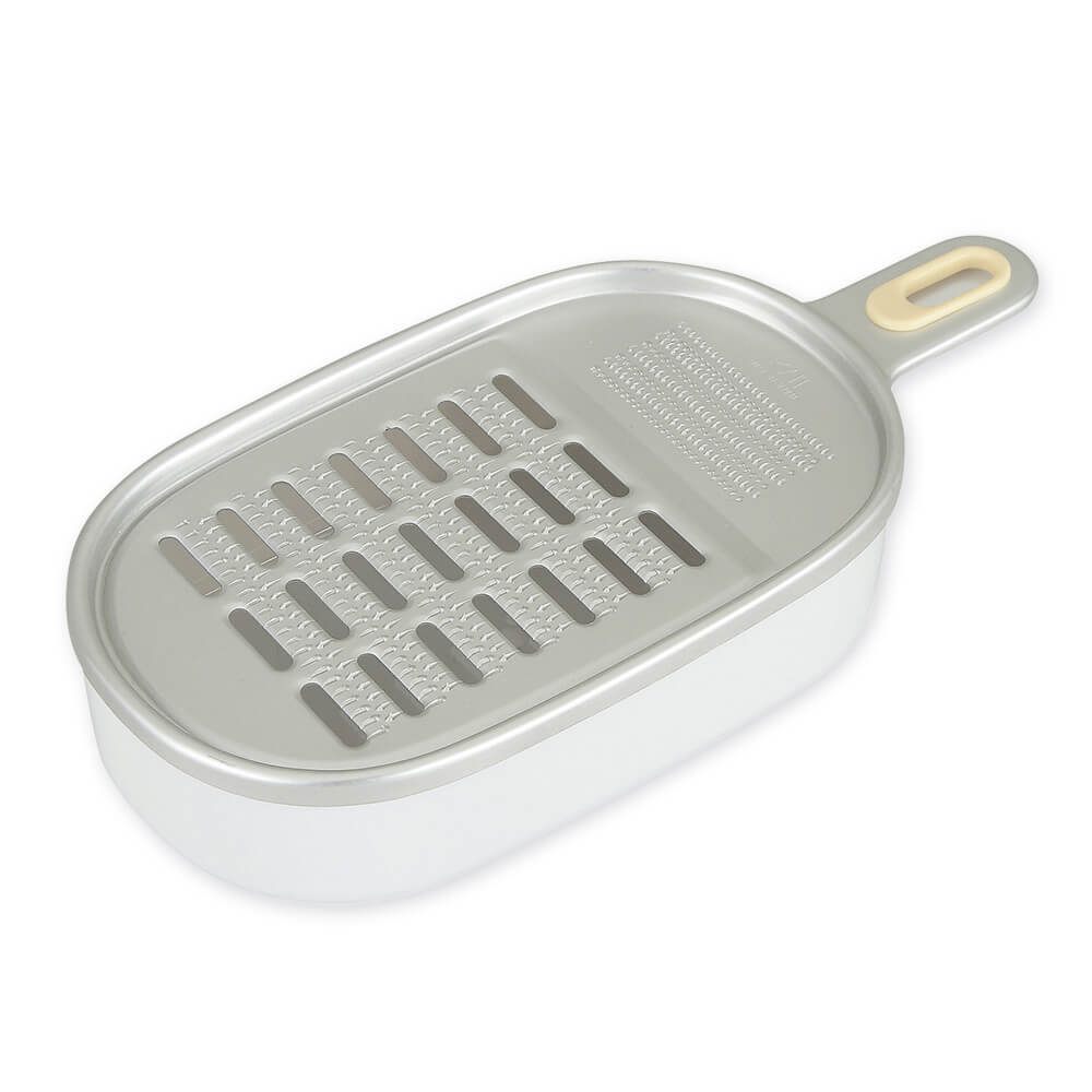 受け皿付きアルミおろし器 | 貝印公式オンラインストア