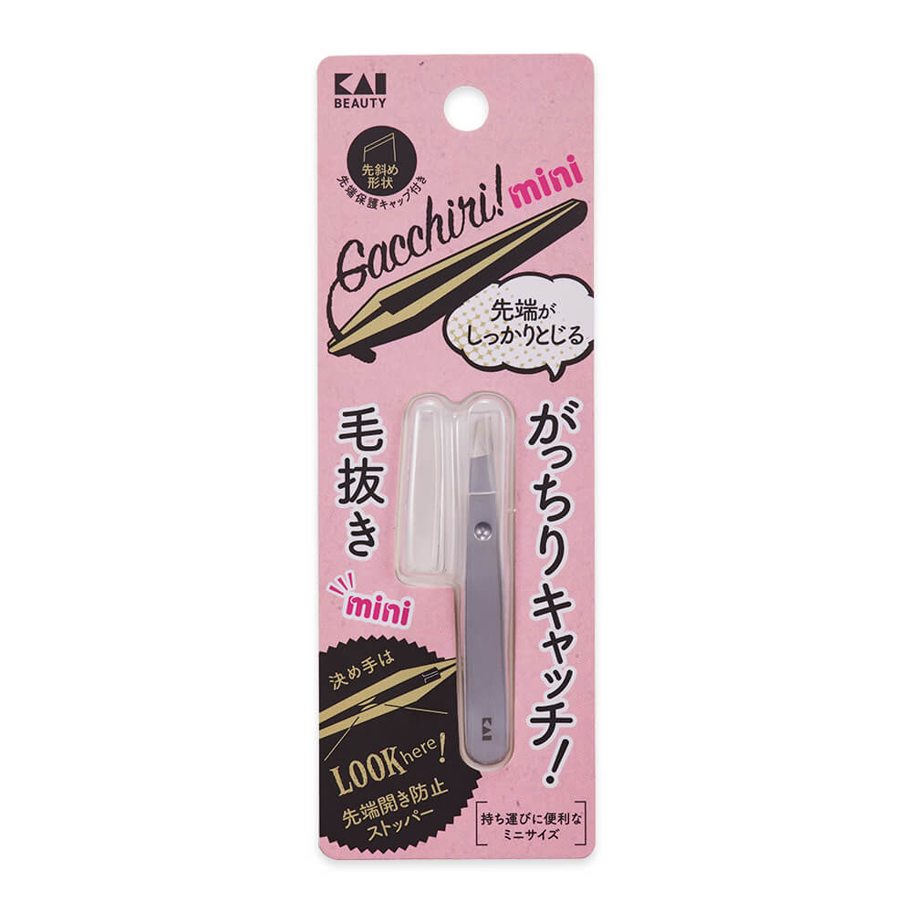 Amazon | 貝印 KAI 毛抜き がっちりキャッチ毛抜き ミニサイズ