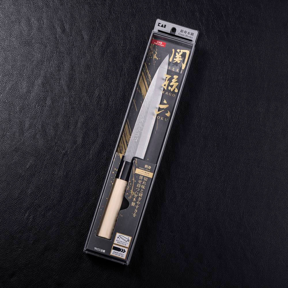 関孫六 銀寿本鋼 和包丁 刺身180mm | 貝印公式オンラインストア