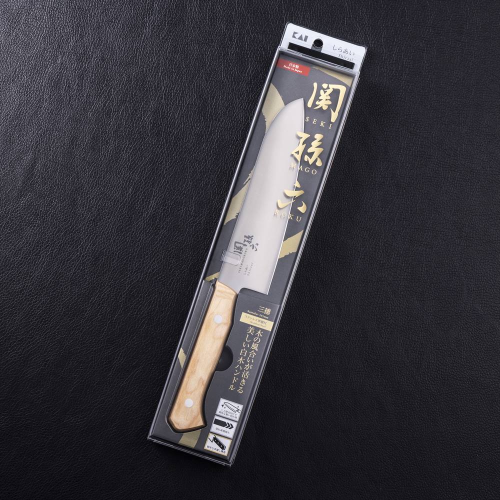 関孫六 しらあい 三徳 165mm | 貝印公式オンラインストア
