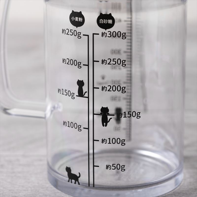 Nyammy(ニャミー) ねこの計量カップ(500ml) | 貝印公式オンラインストア