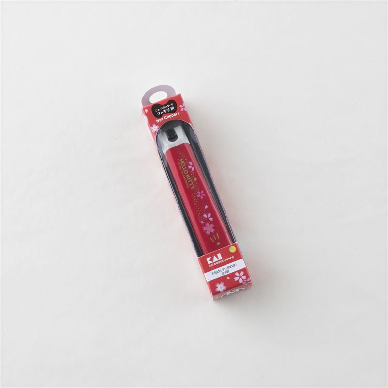 キティ 和風ニュースタンダードツメキリM 和桜(チャームなしver.) 貝印公式オンラインストア 貝印 キティ和風 ニュースタンダード ツメキリ S 花桜 1個入