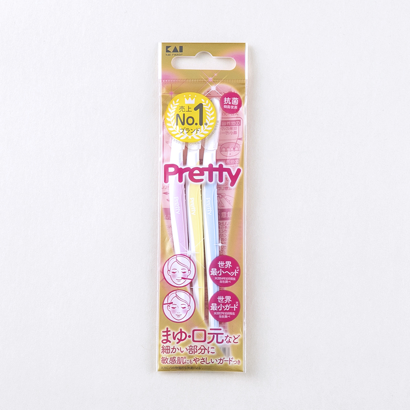 Pretty プリティー スリムL 3本入 | 貝印公式オンラインストア