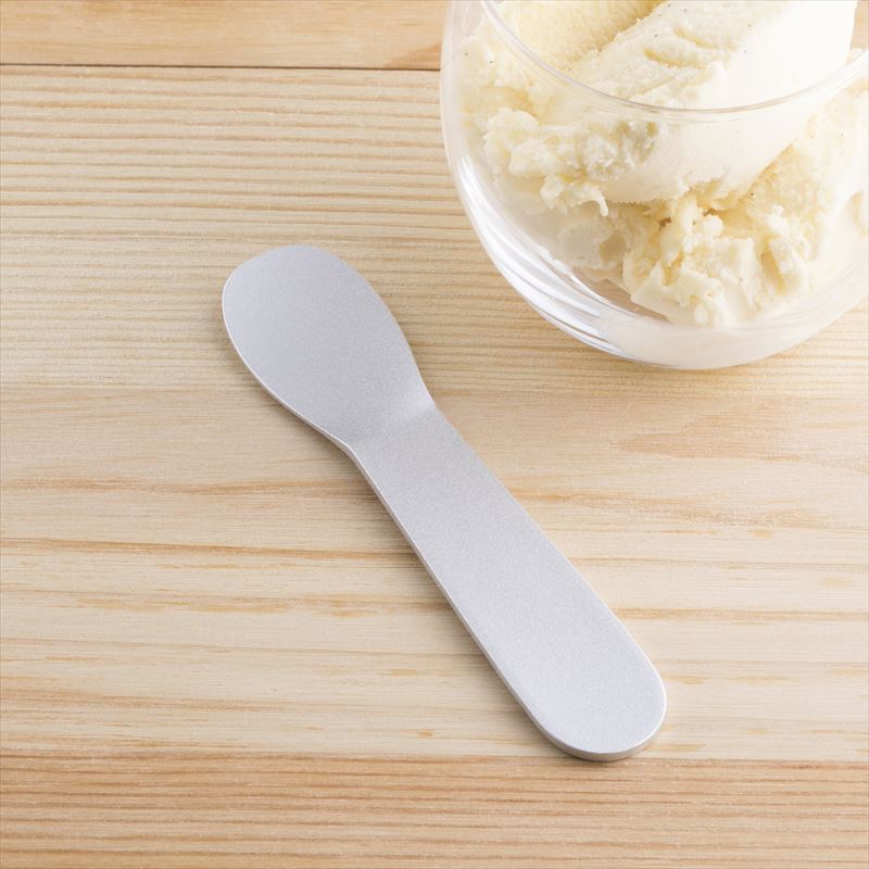 手の熱で溶かしてすくうアイスクリームスプーン シルバー | 貝印公式 
