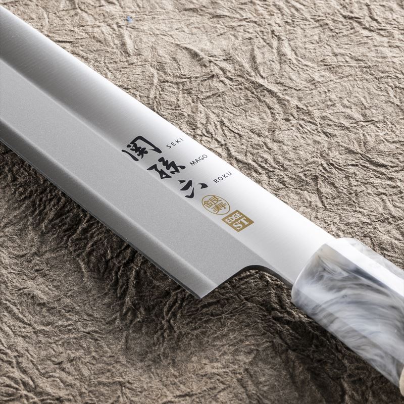 ★新品送料込★ 左用刺身包丁210mm 右用刺身包丁240mm セット Amazon｜関孫六 碧寿 ステンレス 和包丁 刺身 (左用) 210mm AK