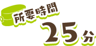 所要時間25分