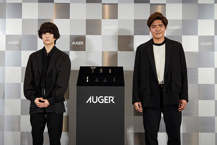 貝印から13年ぶりの新ブランド「AUGER®」が2022年3月1日(火)より新発売！俳優・板垣李光人さんとサッカー元日本代表・大久保嘉人さんが発表会に登場。