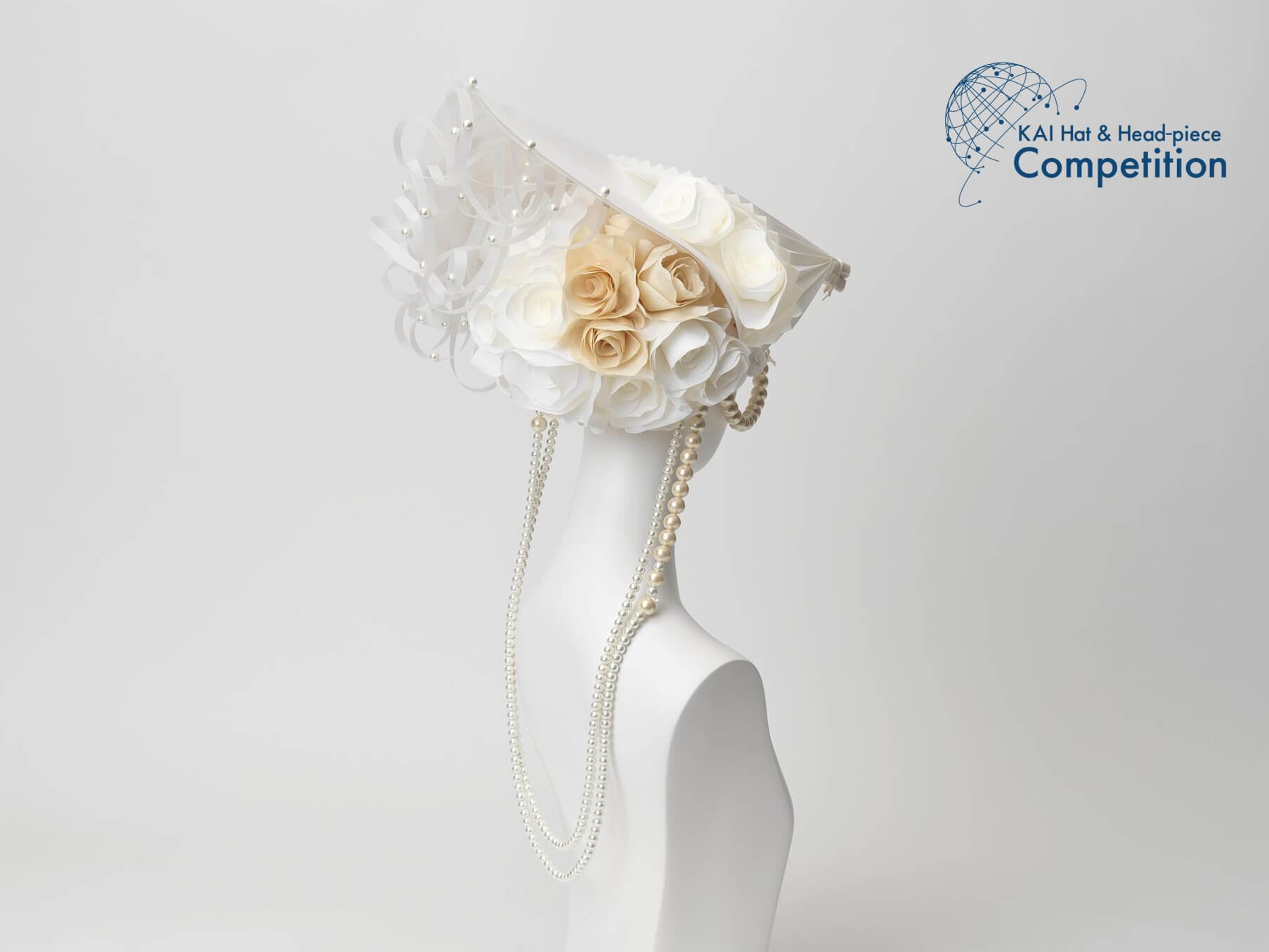 約40年の縫製ハサミ開発の歴史を誇る貝印主催 帽子デザインコンテスト「KAI Hat & Head-piece Competition 2023」下敷領 泰将さんの『INFINITY』が最優秀賞を受賞