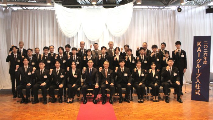 創業118年 新たな挑戦を続ける貝印の未来を担う、総勢21名が入社 2026年度KAIグループ新卒新入社員入社式を開催